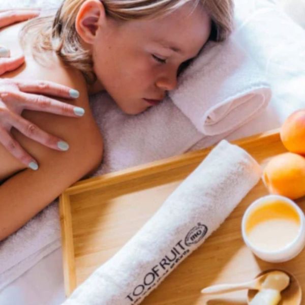 Toofruit Douces Papouilles Baume de Massage 75 ml – nourrit et apaise la peau des enfants dès 3 ans