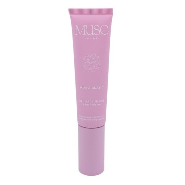 Musc Intime Musc Blanc Gel Parfumant 30ml - Parfum intense et longue tenue inspiré du Musc Tahara