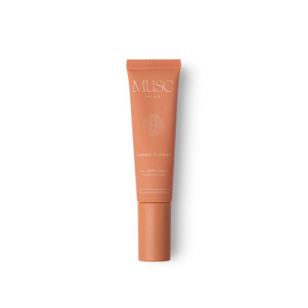 Musc Intime Amber Flower Gel Parfumant 30 ml - Parfum intense et longue tenue inspiré du Musc Tahara