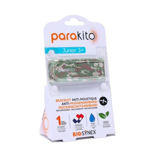 Parakito Bracelet anti-moustiques junior - Camouflage