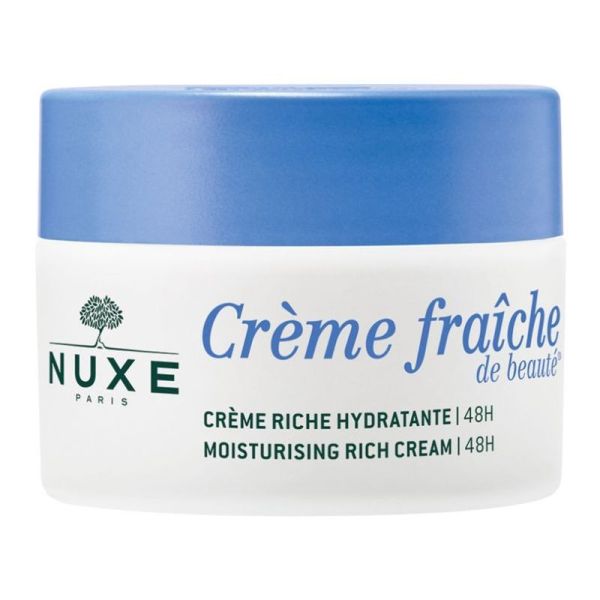 Nuxe Crème Fraîche de Beauté Crème Riche Hydratante 48H - 50 ml