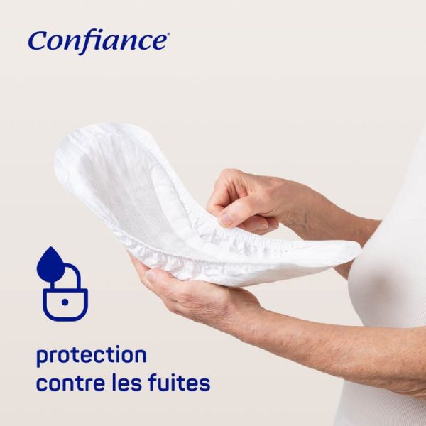 Confiance Lady Pads 5 Gouttes - 14 protections - Protège-slips féminins ultra-discrets