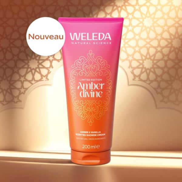 Weleda Crème de Douche Amber Divine 200 ml - Édition limitée