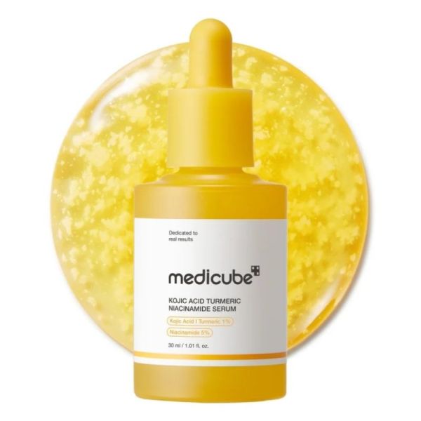 Medicube Kojic Acid Turmeric Niacinamide Serum 30 ml - Soin éclat et teint unifié