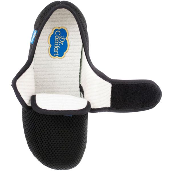 Dr Comfort CHUT Rejilla Noir - Chaussures Confort Femme Hallux Val­gus