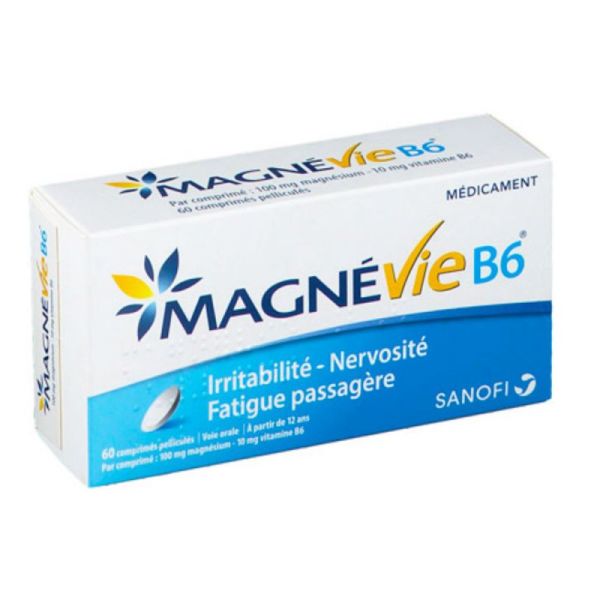 Magnévie B6 100 mg 60 comprimés