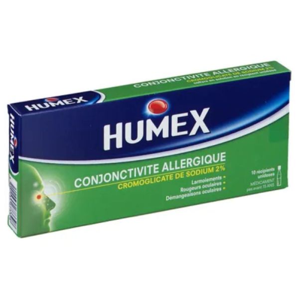 Humex Conjonctivite Allergique 10 comprimés