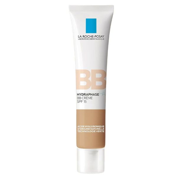 La Roche-Posay BB Crème Médium SPF15 Hydraphase HA - 40ml - Hydratation 48h & Éclat