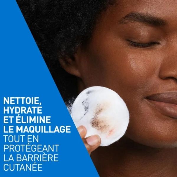 CeraVe Eau Micellaire Hydratante 400 ml - Nettoie, démaquille et hydrate 24h sans rinçage