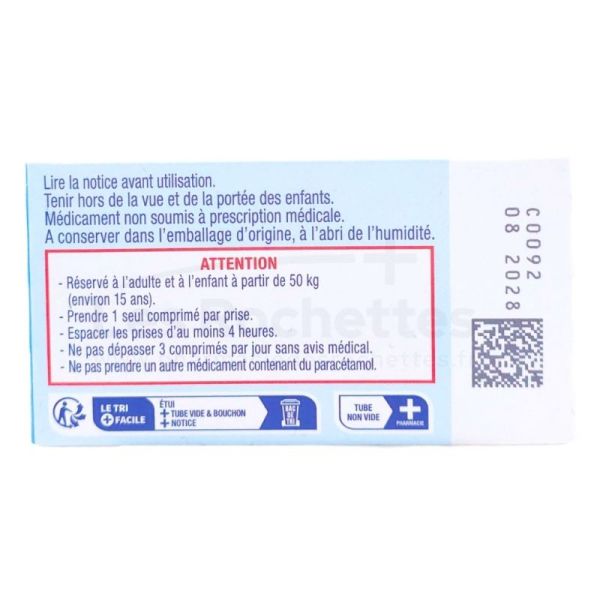 Efferalganmed 1 000 mg - 8 comprimés effervescents arôme agrumes