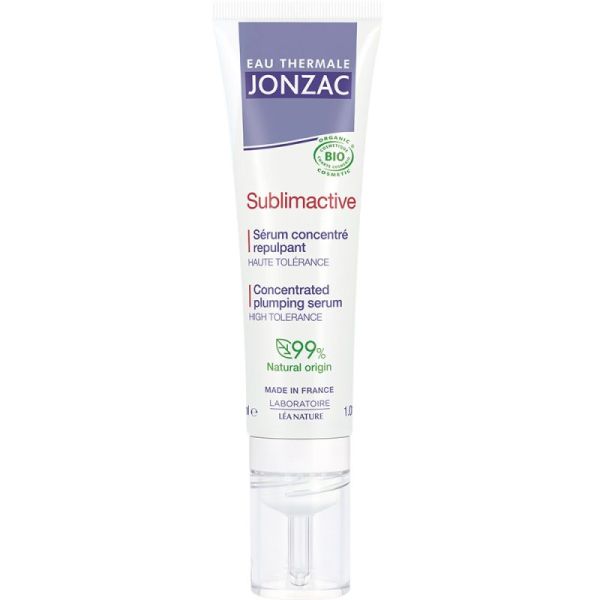 Eau Thermale Jonzac Sublimactive Sérum Fermeté Anti-Âge Cellulaire - 30 ml - Raffermit, repulpe et lisse la peau