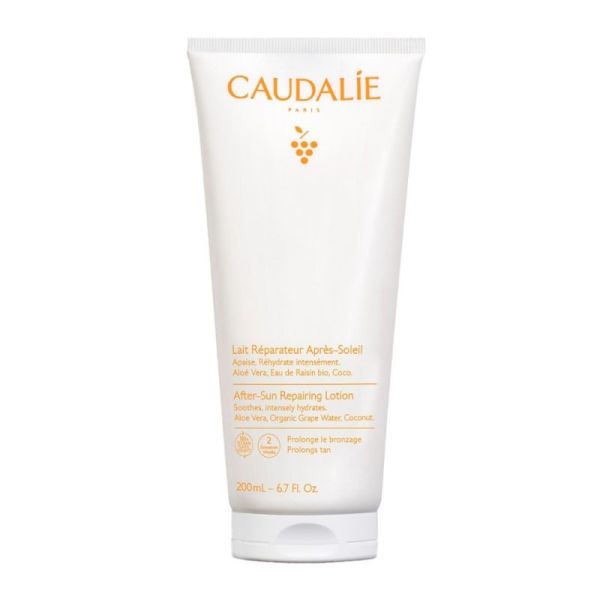 Caudalie Lait Réparateur Après-Soleil Vinosun Protect - 200ml - Hydrate, répare et prolonge le bronzage