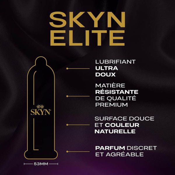 Skyn Elite Sans Latex 10 préservatifs