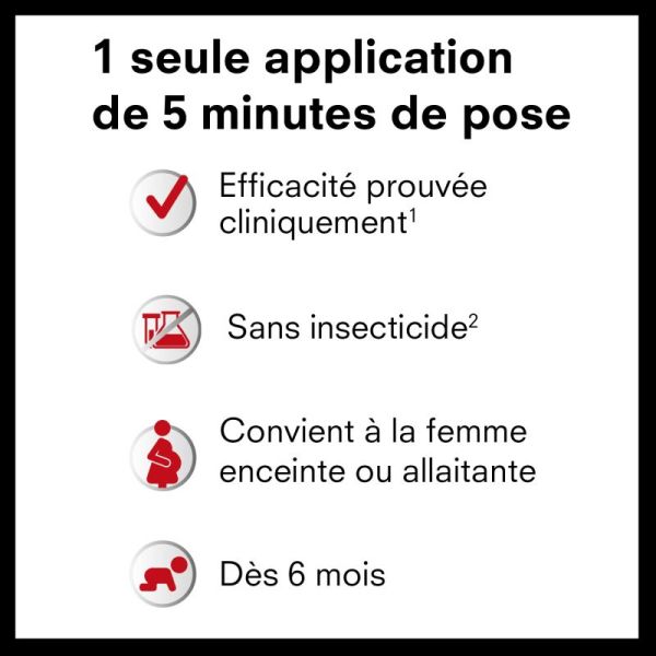 Pouxit Flash Anti-Poux et Lentes Spray - 2 x 150 ml - OFFRE SPÉCIALE - Élimination rapide en 5 minutes