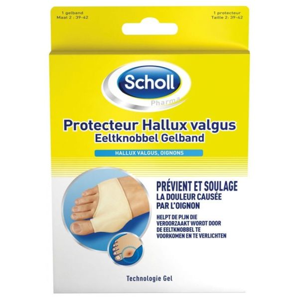 Scholl Protecteur Hallux Valgus Oignons Taille 39-42