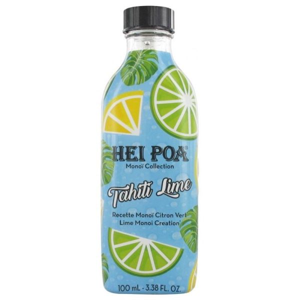 Hei Poa Tahiti Lime Recette Monoï Citron Vert 100 ml