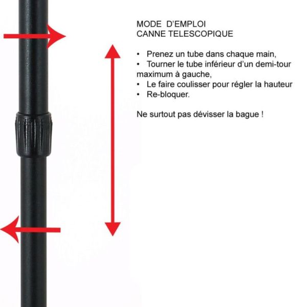 Cannes Fayet Canne de Marche Télescopique Crochet en Plexiglas Marbré Violet