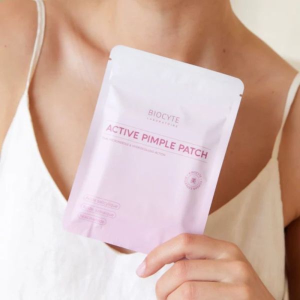 Biocyte Active Pimple Patchs X9 - Correcteur ciblé anti-imperfections et boutons aux actifs purifiants
