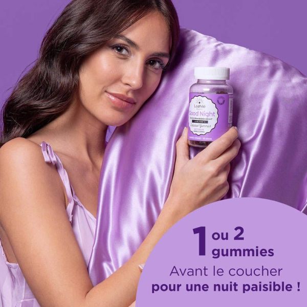 Lashilé Beauty Good Night - Nuit Sublime - Complément à la Mélatonine - 60 Gummies