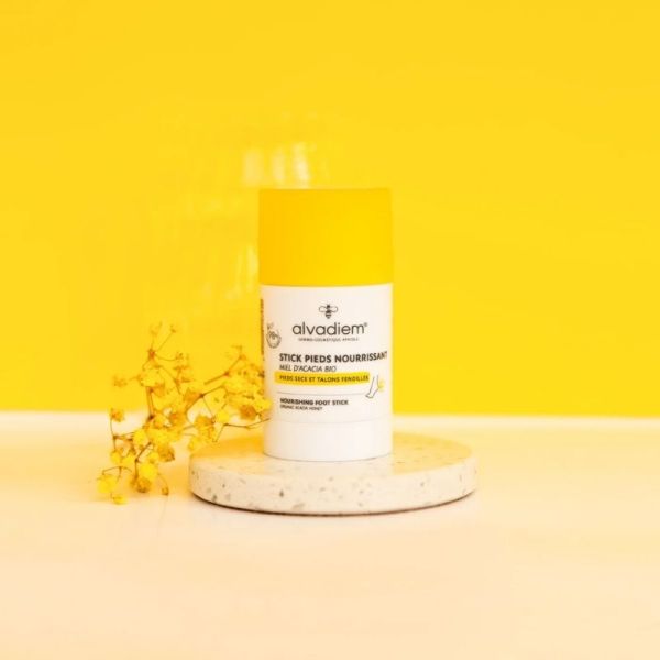 Alvadiem Stick Pieds Nourrissant au Miel d'Acacia Bio - 50g