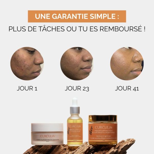 Curculia Crème Hydratante Au Curcuma 50ml – Éclat et anti-imperfections