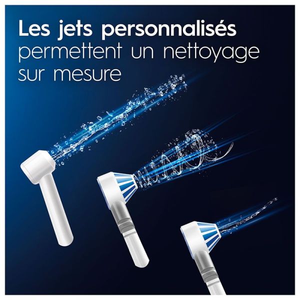 Oral-B Oxyjet Hydropulseur - 2 Modes de Nettoyage