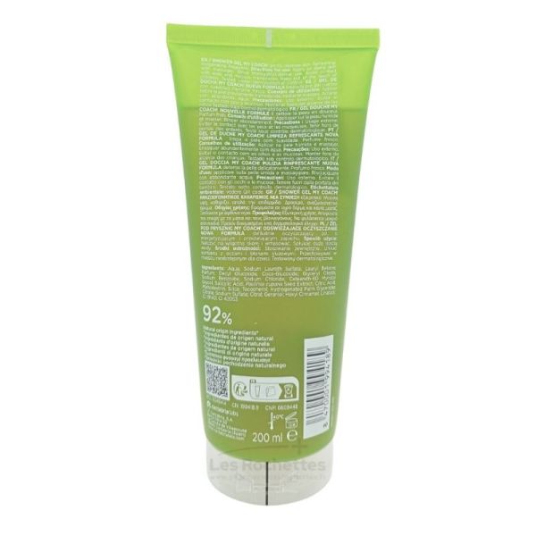 Elancyl My Coach Gel Douche au Guara 200ml