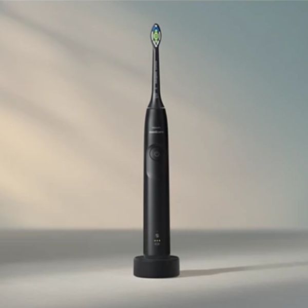 Philips Sonicare Série 5300 noire - Brosse à dents électrique sonique rechargeable avec capteur de pression