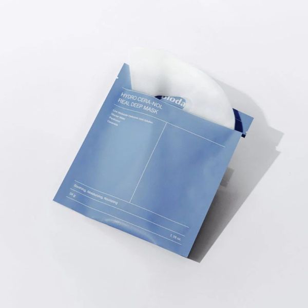 Biodance Hydro Cera-nol Real Deep Mask 1 unité - Masque de nuit hydrogel ultra-apaisant et réparateur