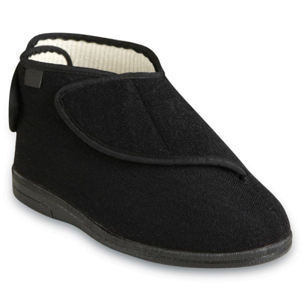 Dr Comfort CHUT Gary Noir - Chaussures Confort Mixte Arthrose