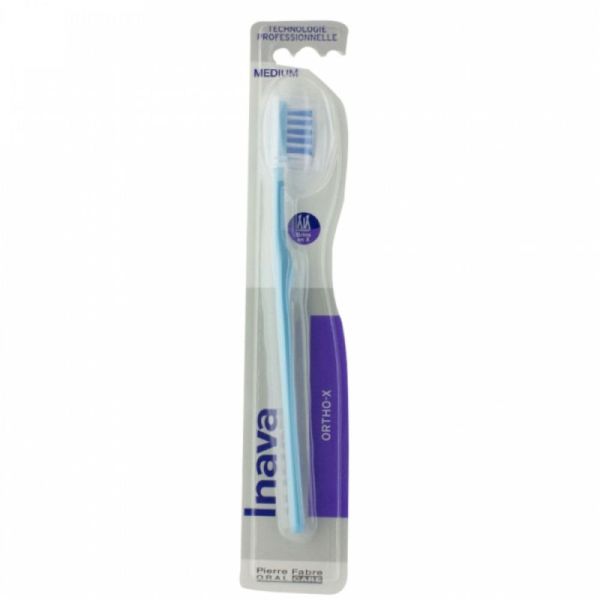 Inava Brosse à Dents Adulte Ortho X Médium