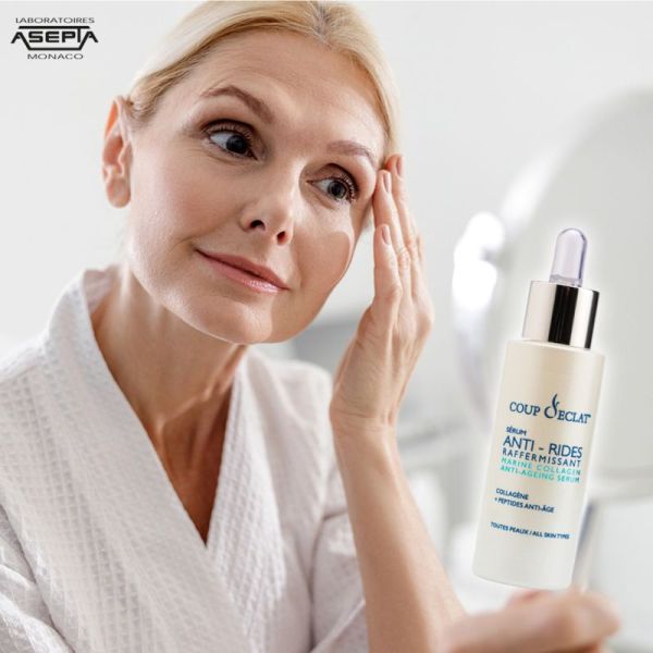 Coup d'Éclat Sérum Collagène+ Marin Anti-Âge 30 ml – Cure anti-âge raffermissante intensive