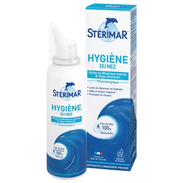 Stérimar Hygiène du Nez 100ml – Lavage et prévention ORL