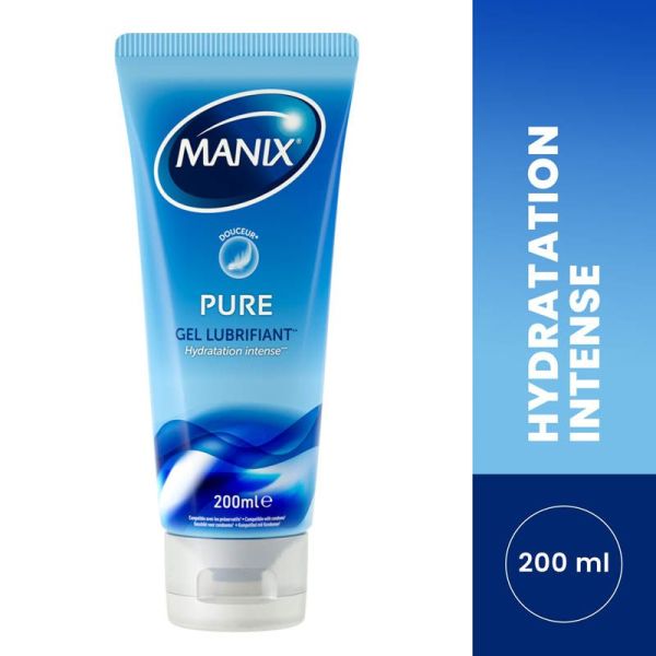 Manix Pure Gel Lubrifiant Intime - 200 ml