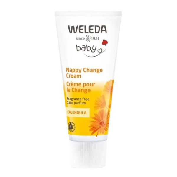 Weleda Baby Crème Pour le Change au Calendula Sans Parfum - 75ml