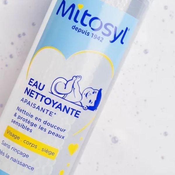 Mitosyl Eau Nettoyante Apaisante 500 ml - Nettoie et apaise la peau