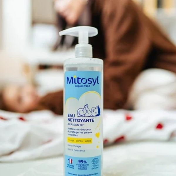 Mitosyl Eau Nettoyante Apaisante 500 ml - Nettoie et apaise la peau