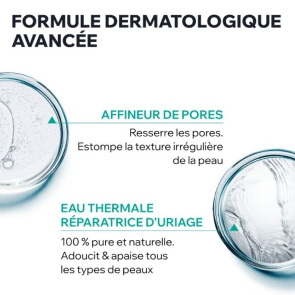 Uriage Hyséac Mat' Gel Crème matifiant 40 ml - Matifie, hydrate et resserre les pores