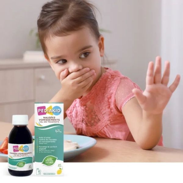Pédiakid Nausées-Vomissements Mal des transports 125 ml – Confort digestif