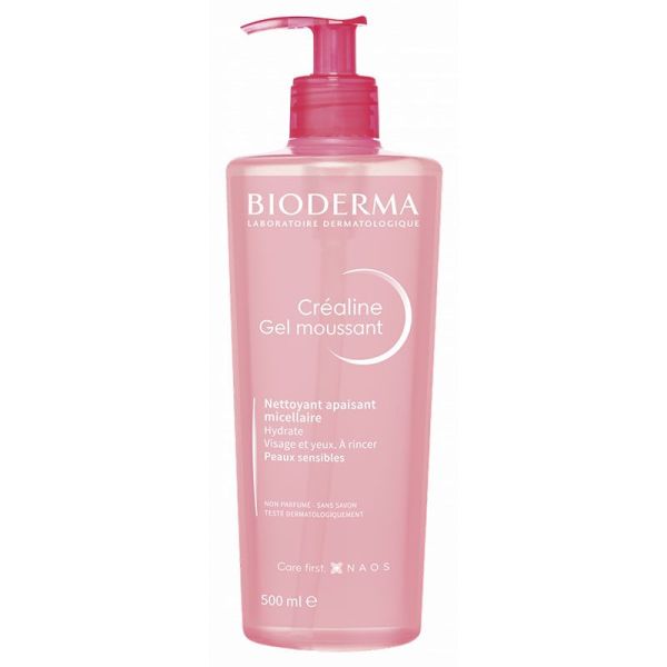 Bioderma Créaline Nettoyant apaisant micellaire visage et yeux 500m