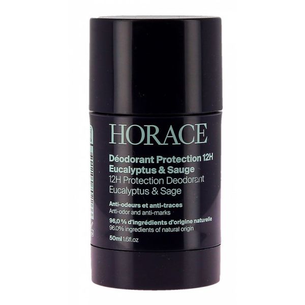 Horace Déodorant Protection 12H - Eucalyptus & Sauge - Sans Trace - 50ml