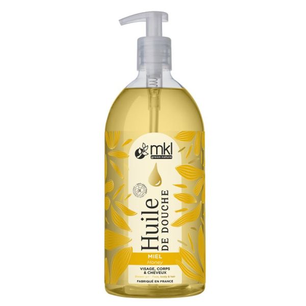 MKL Huile de Douche Miel 1L – Apaisante et nourrissante