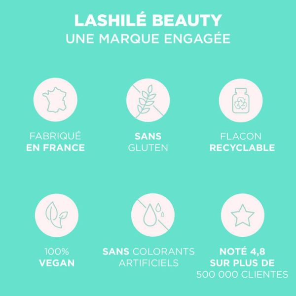 Lashilé Beauty Good Clean Perfect Boost Peau Nette - Réduit les Imperfections de la Peau -  60 Gummies