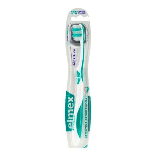 Elmex Sensitive Professional Brosse à Dents Extra Souple - Hypersensibilité Dentaire - 1 unité