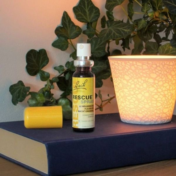 Fleurs de Bach Rescue Original Spray Concentré de Sérénité 20ml – Calme et urgences émotionnelles