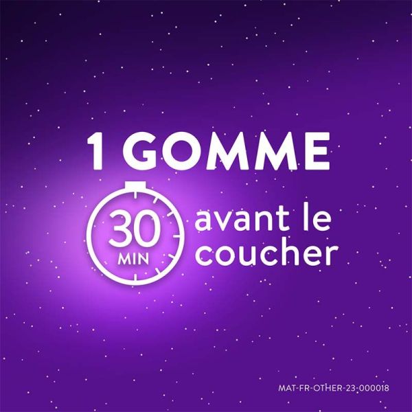 ZzzQuil 30 Gummies Arôme Fruits des Bois - Complément alimentaire pour le sommeil, aide à s'endormir vite