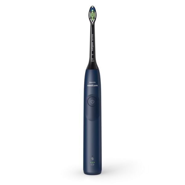 Philips Sonicare 5300 Brosse à dents électrique rechargeable Bleue – nettoyage en profondeur et gencives renforcées