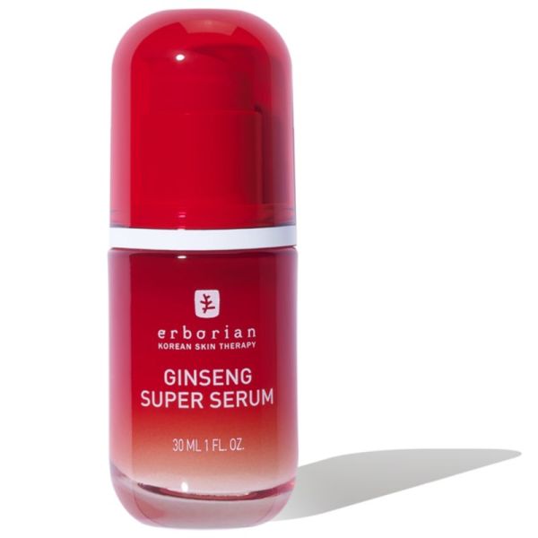 Erborian Ginseng Super Serum 30ml – Sérum anti-âge lissant et raffermissant aux peptides