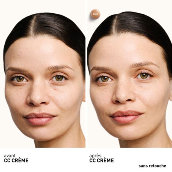 Erborian CC Crème à la Centella SPF30 15ml Teinte Doré – Soin correcteur teinté illuminateur format voyage