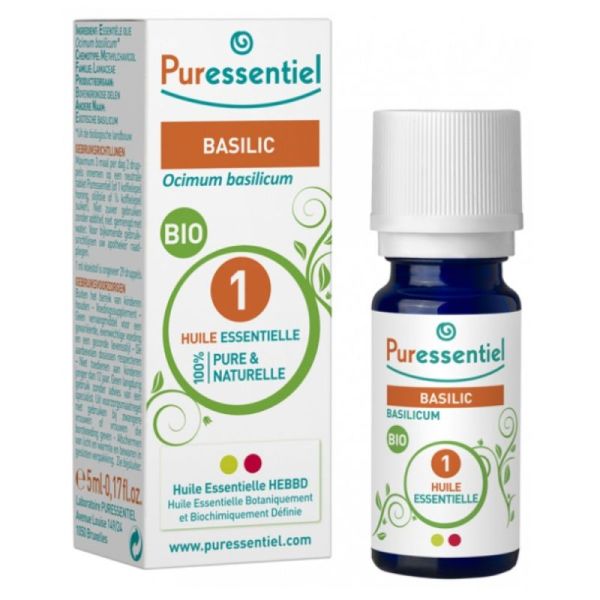 Puressentiel Huile Essentielle Basilic Bio 5ml